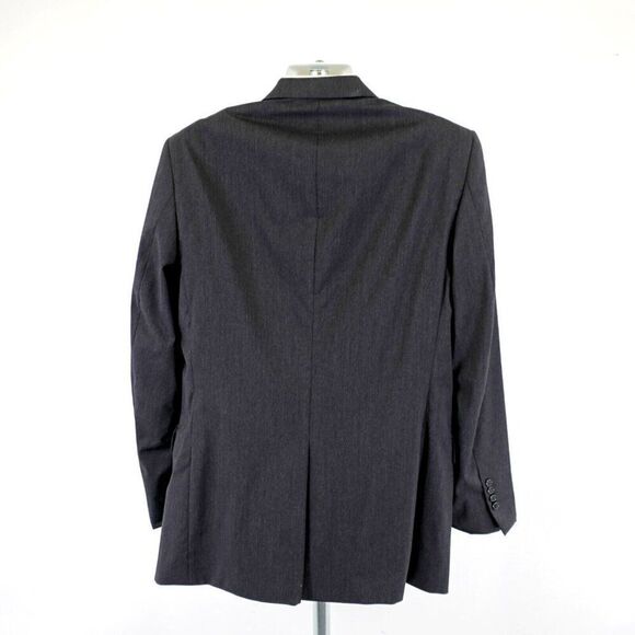 Jos A Bank Signature 42L / Slim 44L Gray Wool Suit Jacket 2 Button Padded Should - Picture 6 of 12
